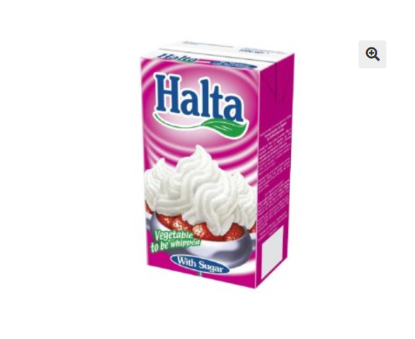 〔喜他〕植脂甜忌廉 1L