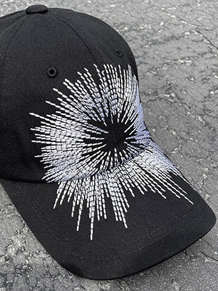 閃亮壓花棒球帽