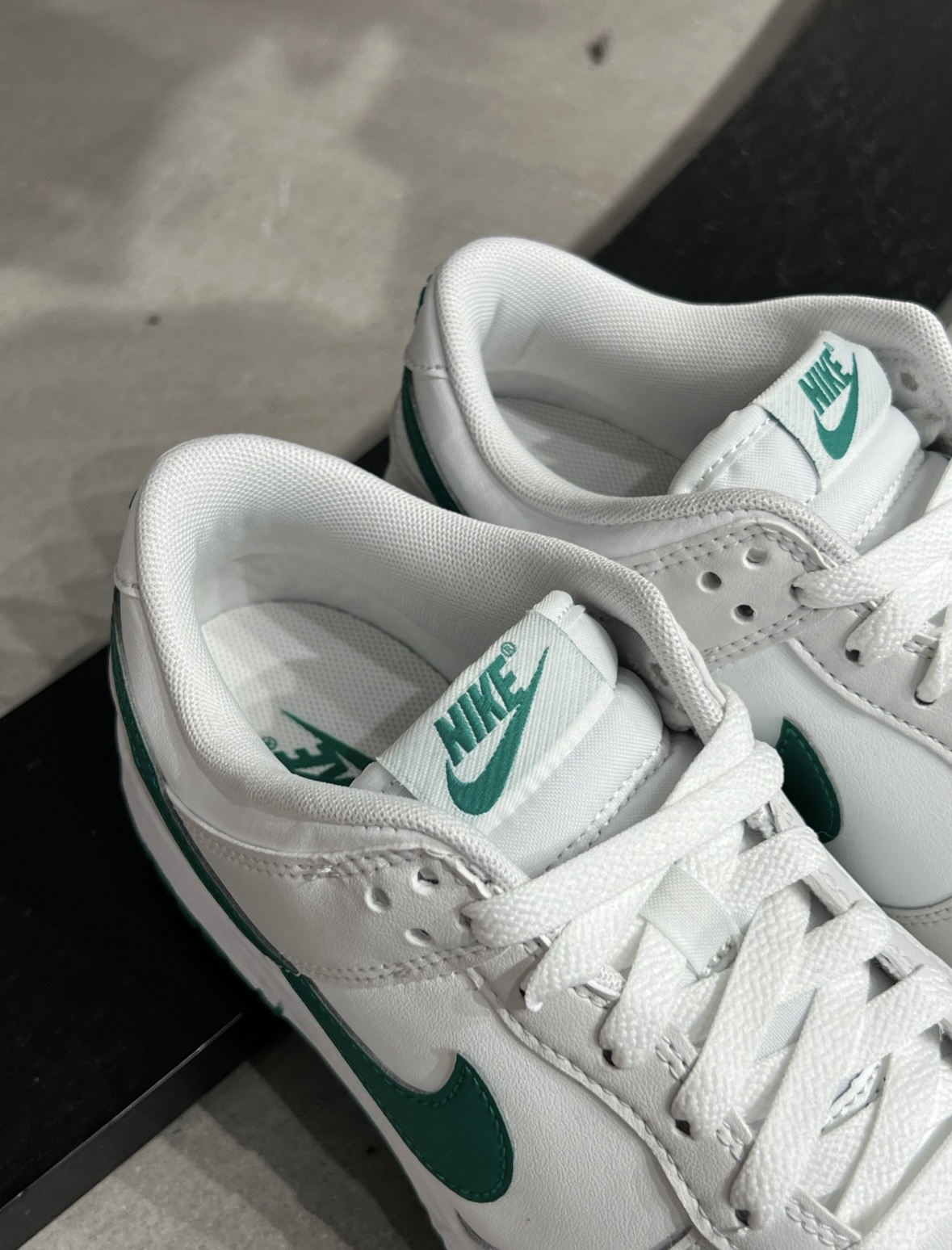 Nike Dunk Low 孔雀石綠 灰白 墨綠 皮革 男款 DV0831-107/預購