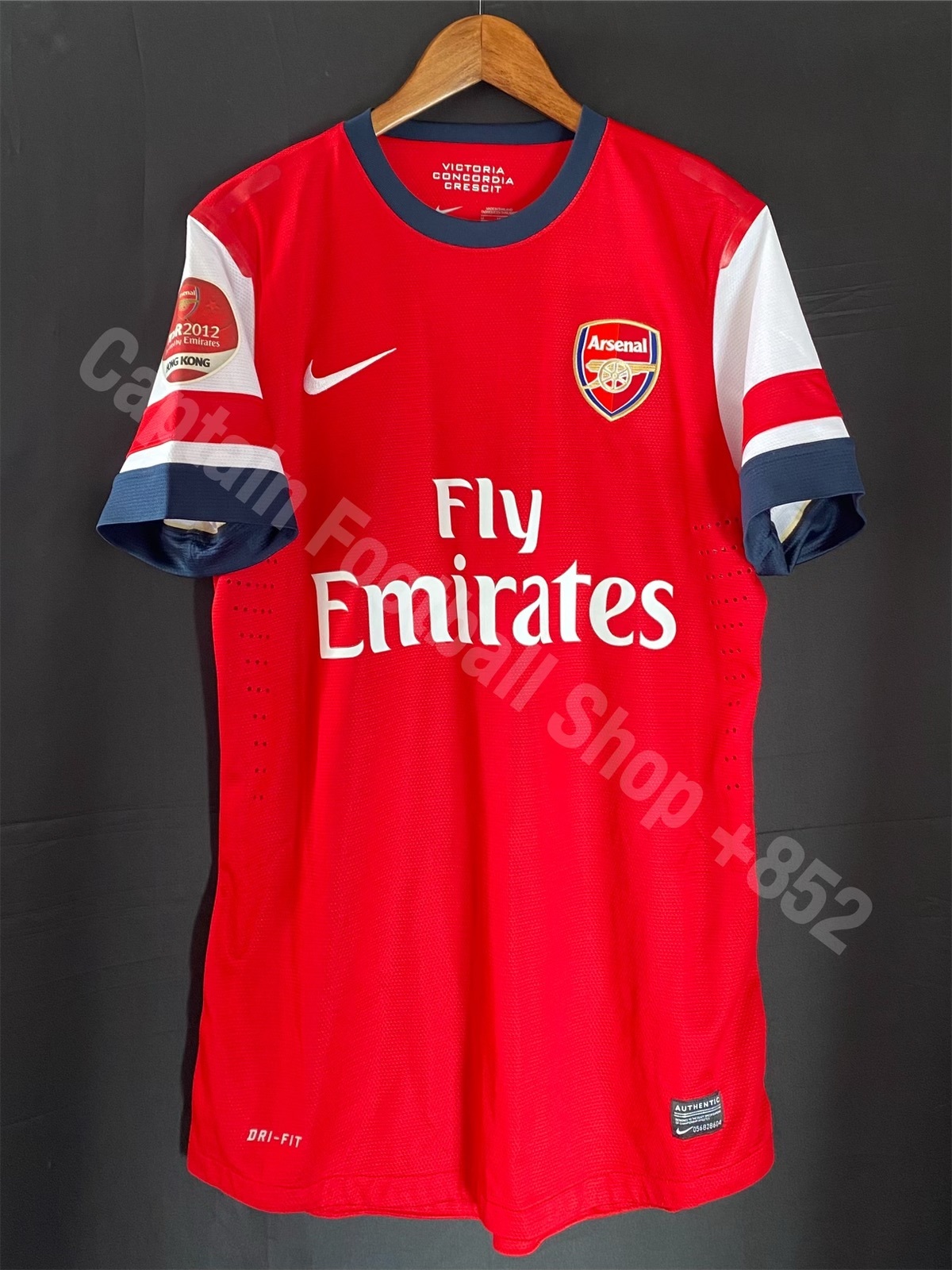 (更衣室版) 阿仙奴 2012 亞洲之旅香港站 Nike 主場更衣室球員版球衣 #14 WALCOTT