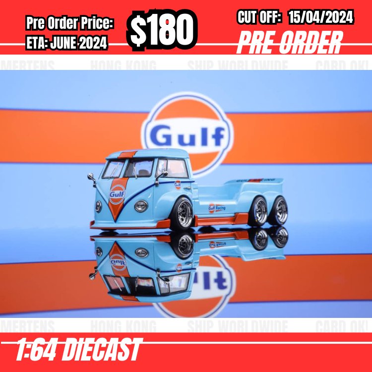 RS-$180  * Liberty64 * 1:64 Volkswagen T1 Tow Gulf [OD11/04]