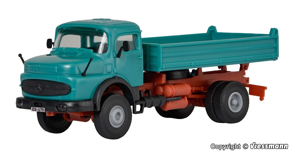 Kibri 14030 HO規 MB 圓形閥蓋 LAK 1620 附自卸平台.套件