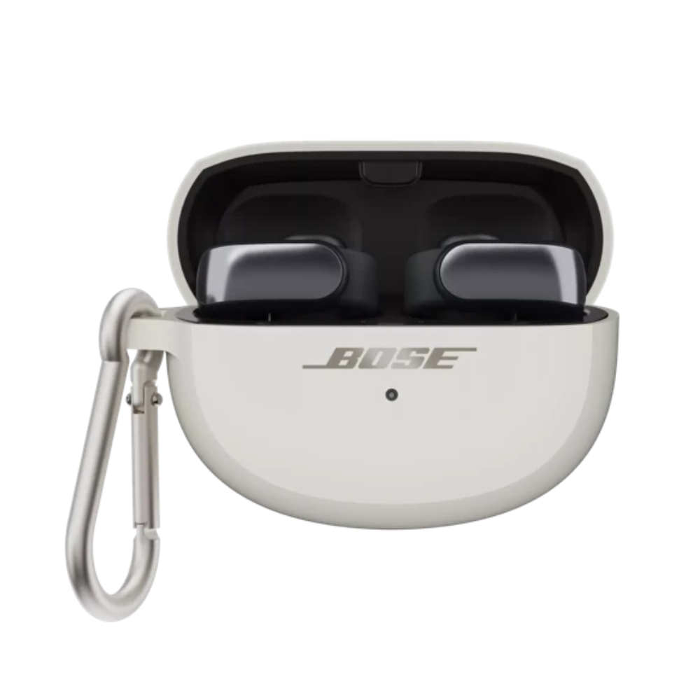 【BOSE】Ultra 開放式耳機 矽膠充電盒保護套 霧白色
