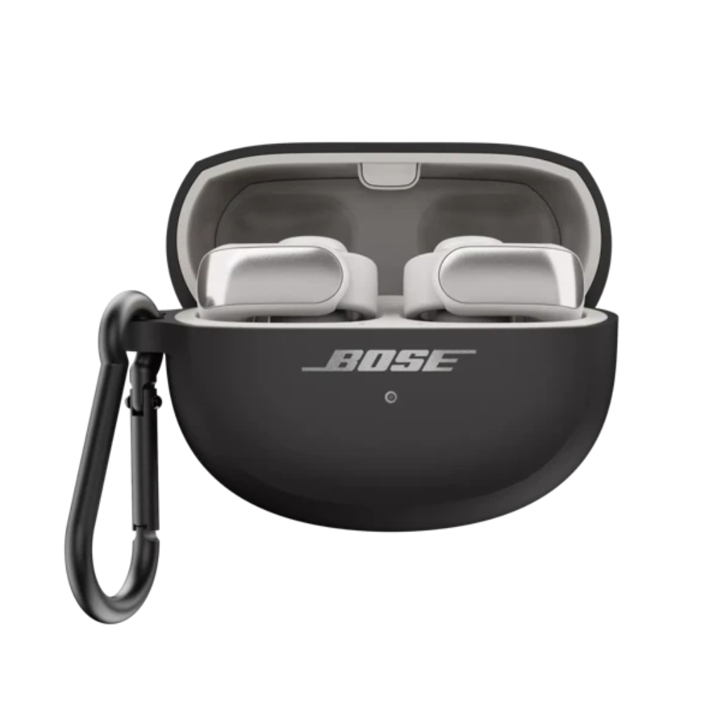 【BOSE】Ultra 開放式耳機 矽膠充電盒保護套 黑色