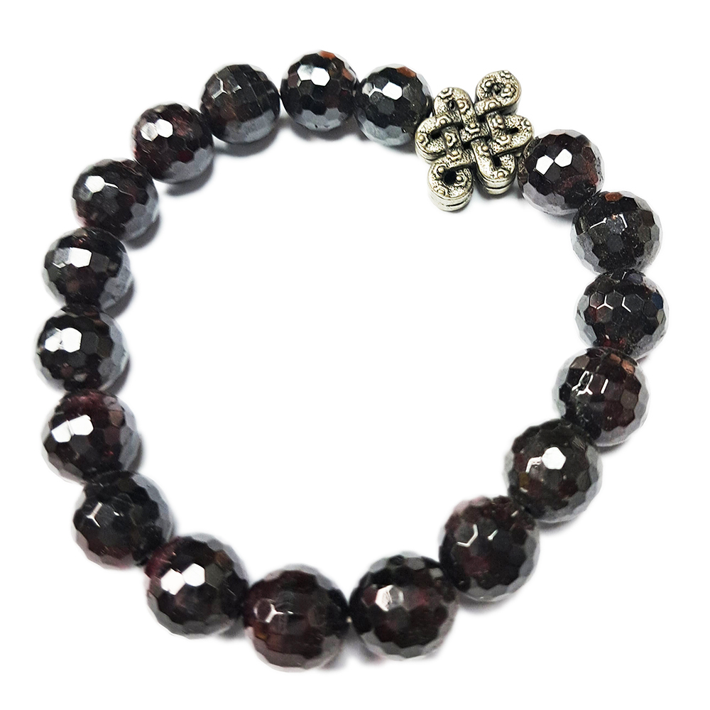 吉祥&紅石榴{晶鑽}手珠10mm【十方】130669