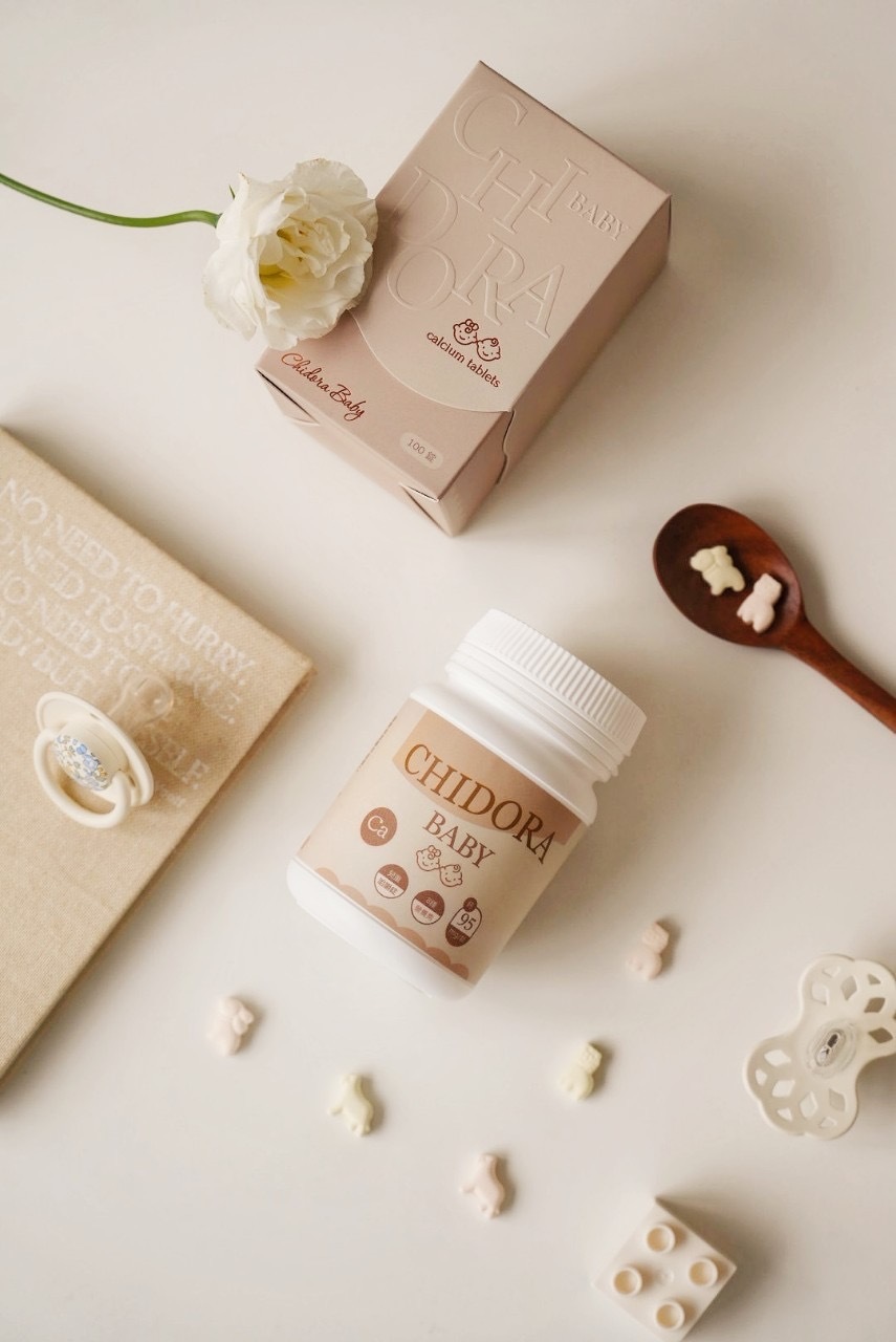 ChiDoRa BABY兒童鈣咀嚼錠 (一罐100錠)