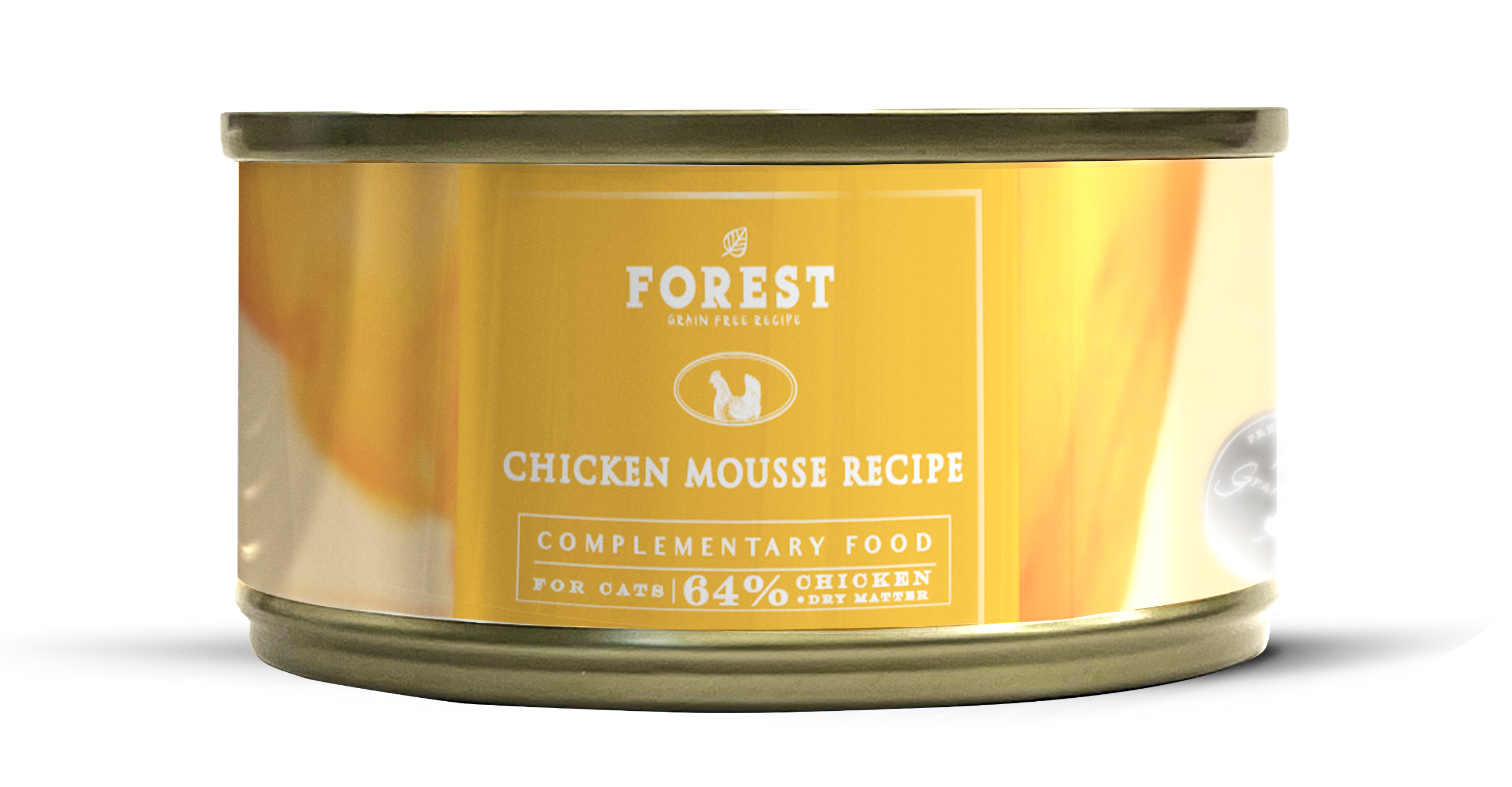 Forest森林 升級罐頭系列．64%雞肉醬80g