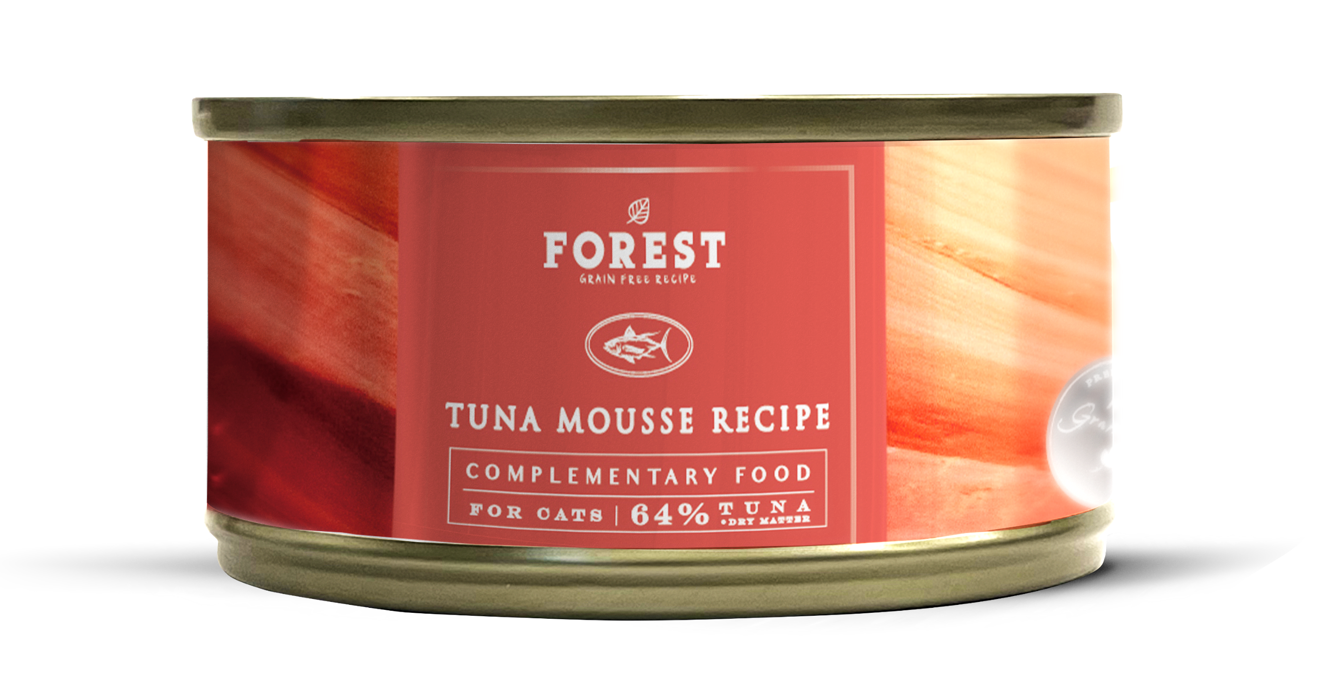 Forest森林 升級罐頭系列．64％吞拿魚醬80g