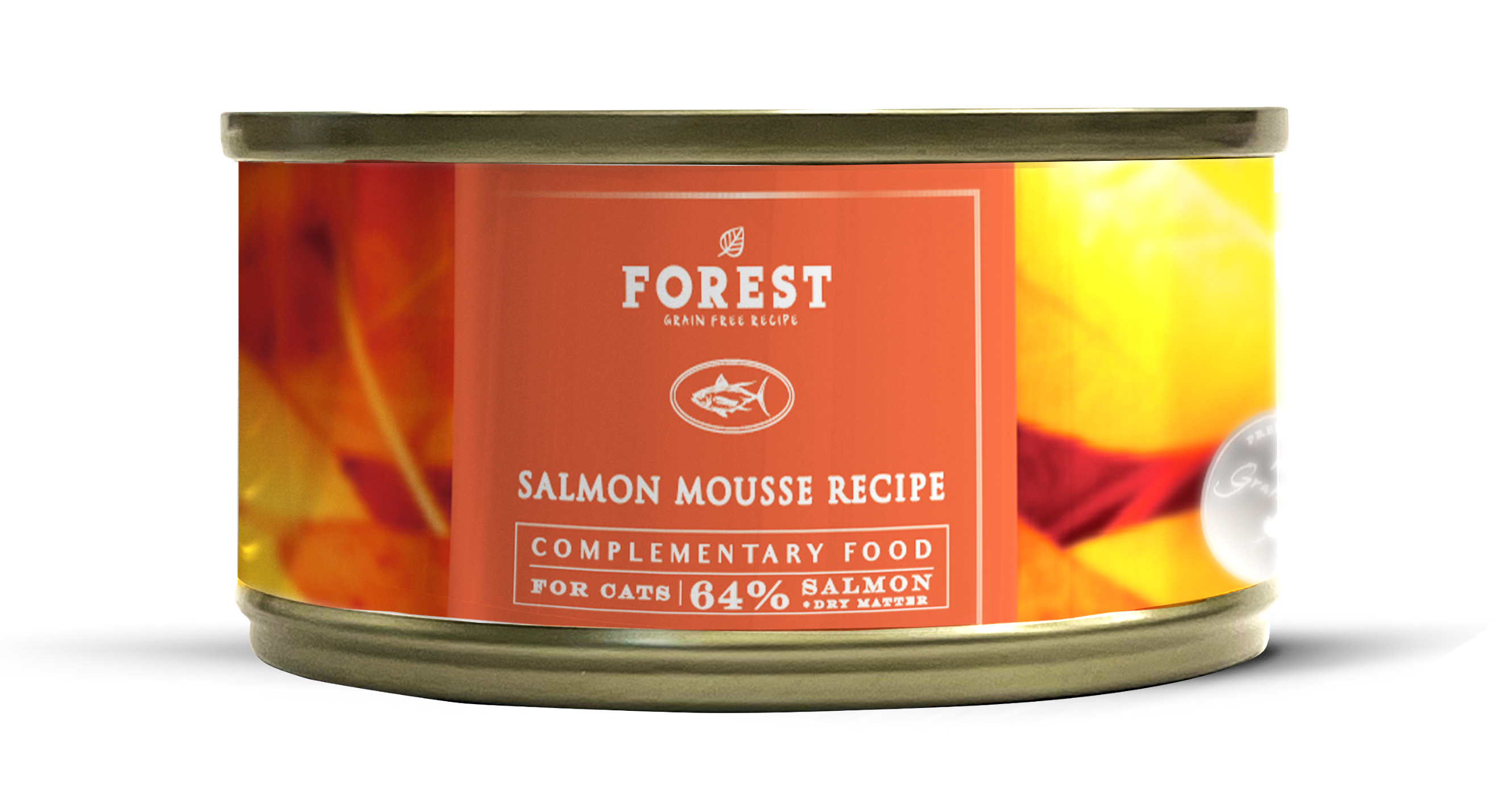 Forest森林 升級罐頭系列．64％三文魚醬80g