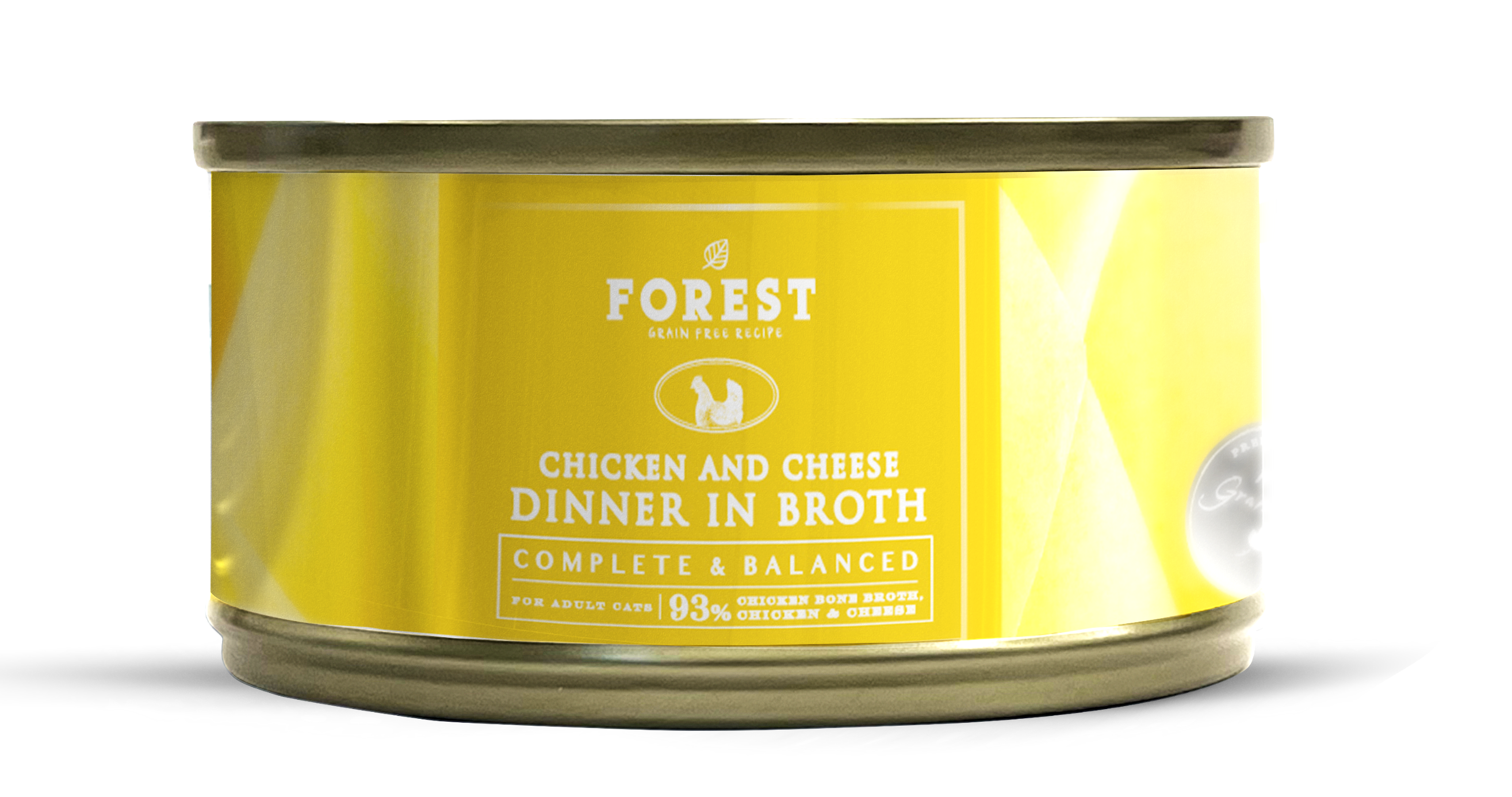 Forest森林 升級主食湯罐系列．93%雞肉+芝士80g