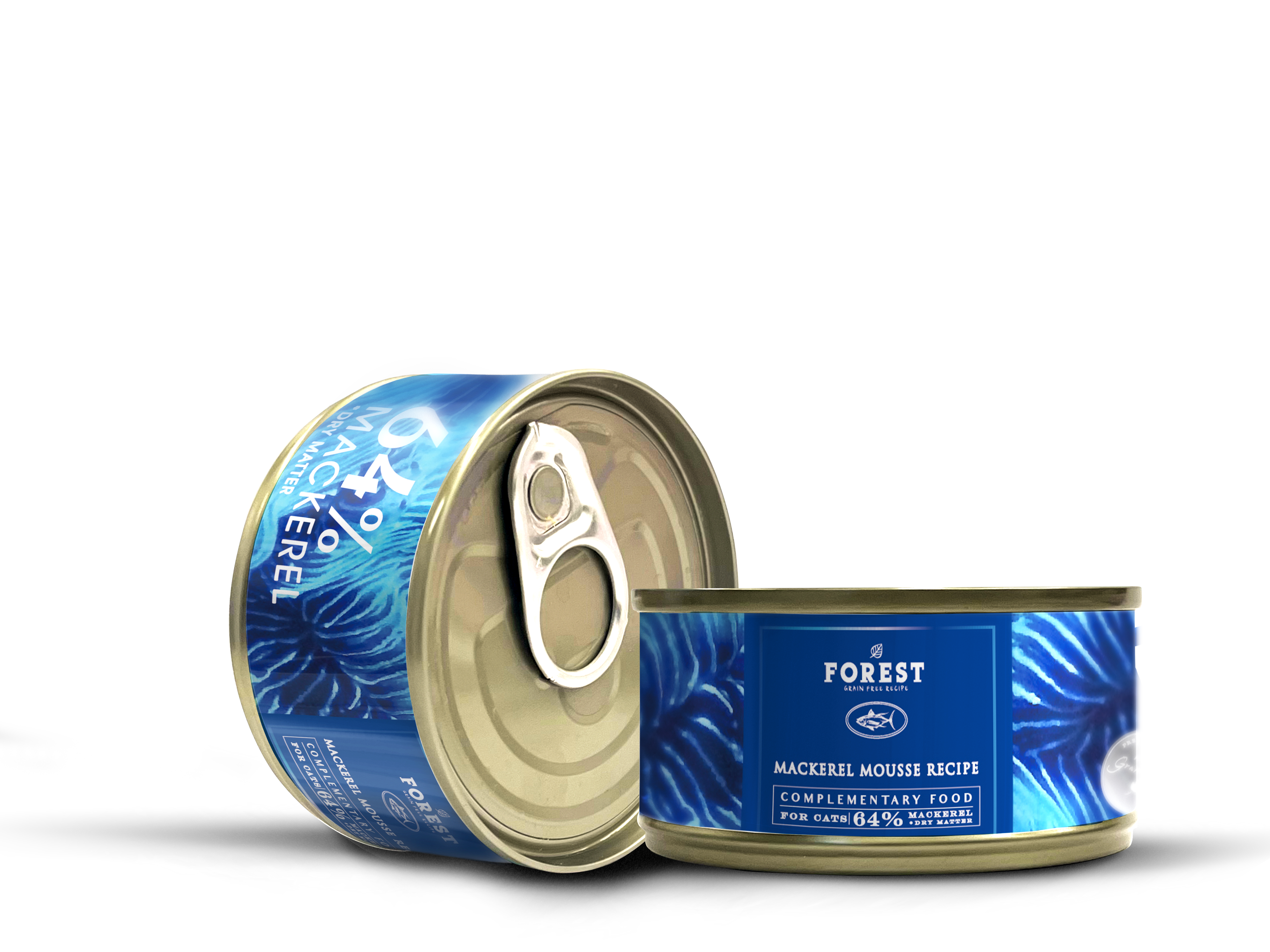 Forest森林 升級罐頭系列．64%鯖魚醬80g