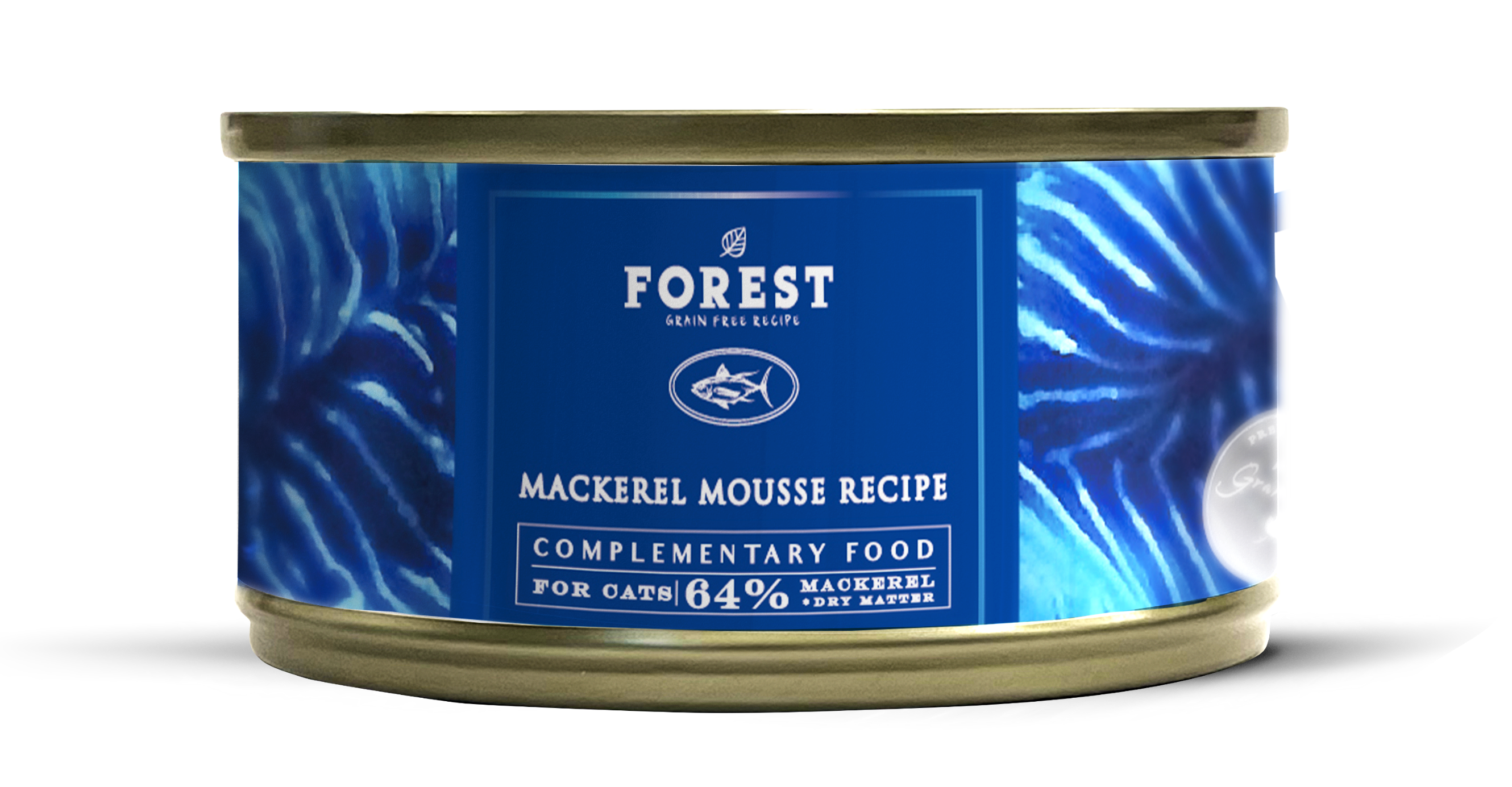 Forest森林 升級罐頭系列．64%鯖魚醬80g