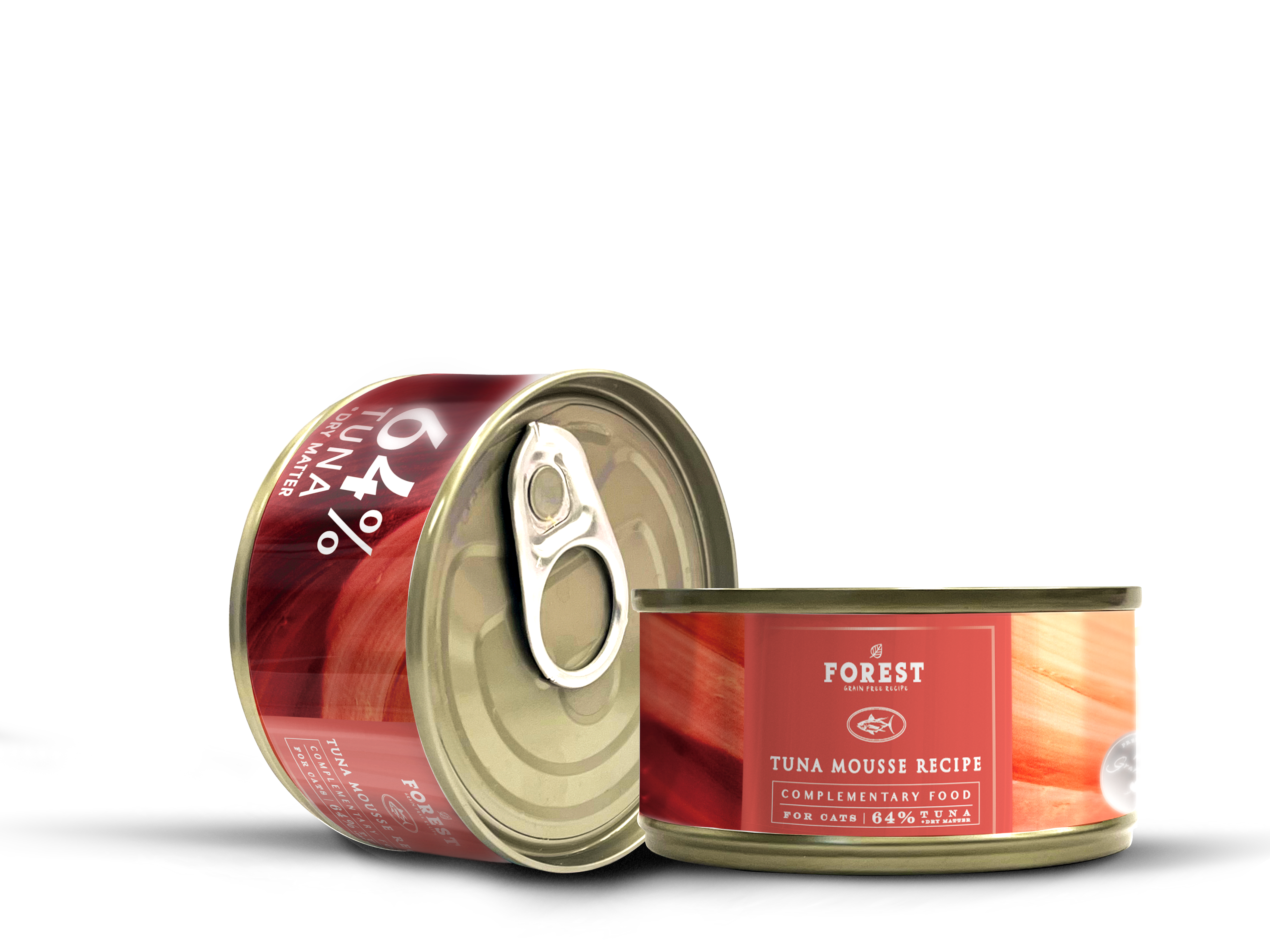 Forest森林 升級罐頭系列．64％吞拿魚醬80g