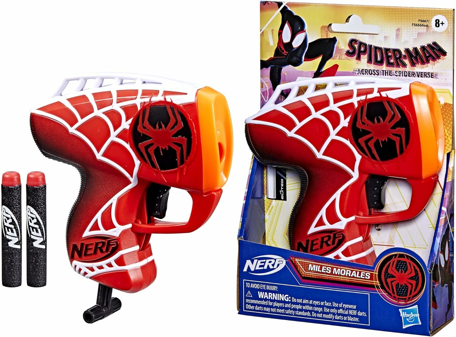 《 NERF 樂活打擊 》 NERF 漫威蜘蛛人 超微掌心雷射擊器組