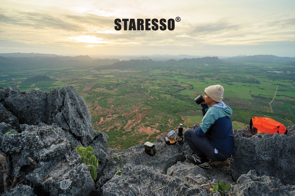 mountain climbing with staresso sp300