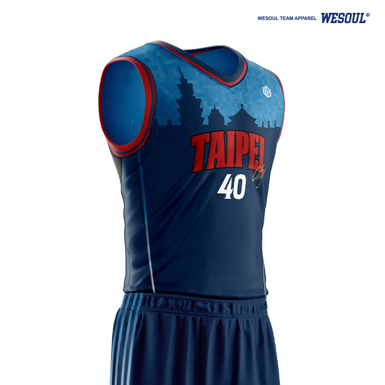 【WESOUL】WS24J002 2024城市籃球服（台北）
