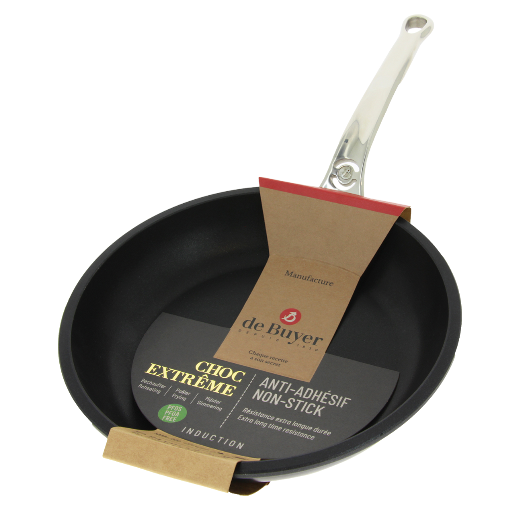 Choc Extreme鑄鋁系列 l 鑄鋁高效能不沾平底鍋(適用IH爐)