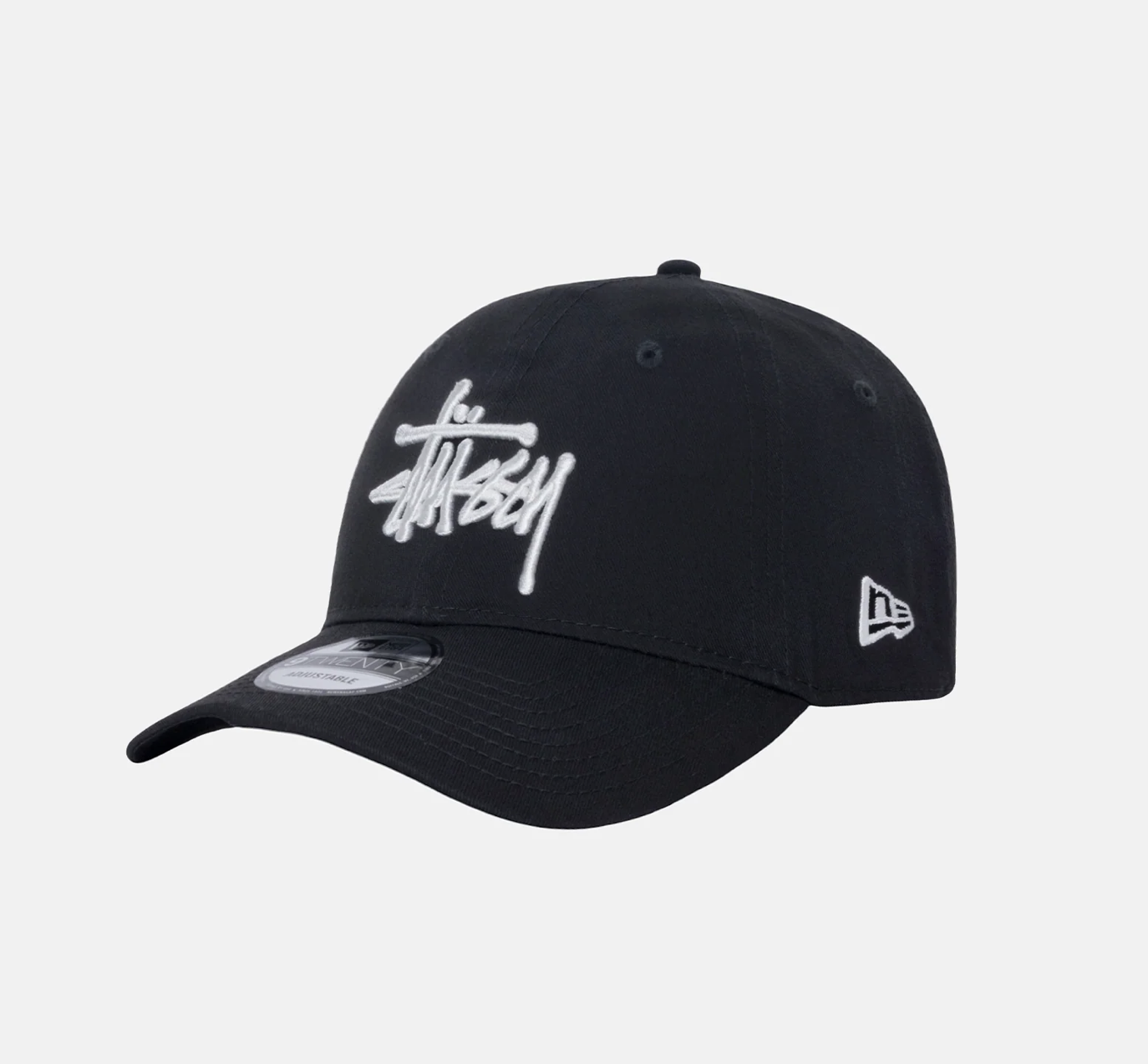 Stussy New Era Basic 9 Twenty Cap- Black
