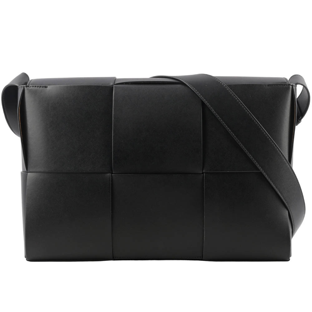 【BOTTEGA VENETA】Arco 小牛皮六格編織大款斜背包