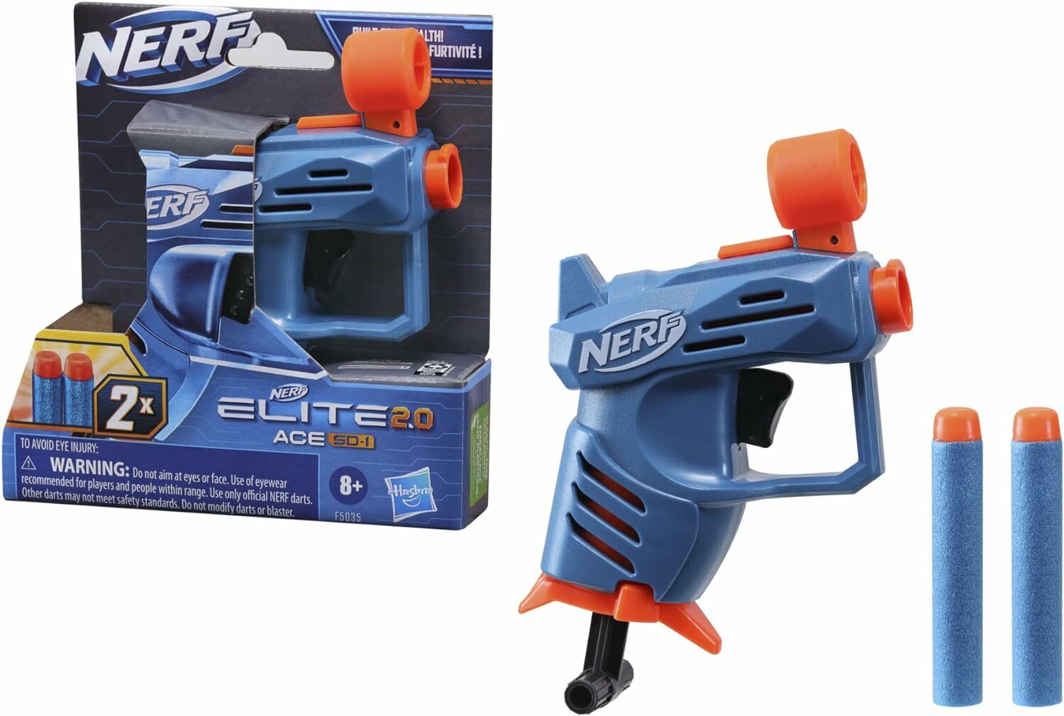 《 NERF 樂活打擊 》 NERF 菁英系列王牌小掌心雷SD-1射擊器