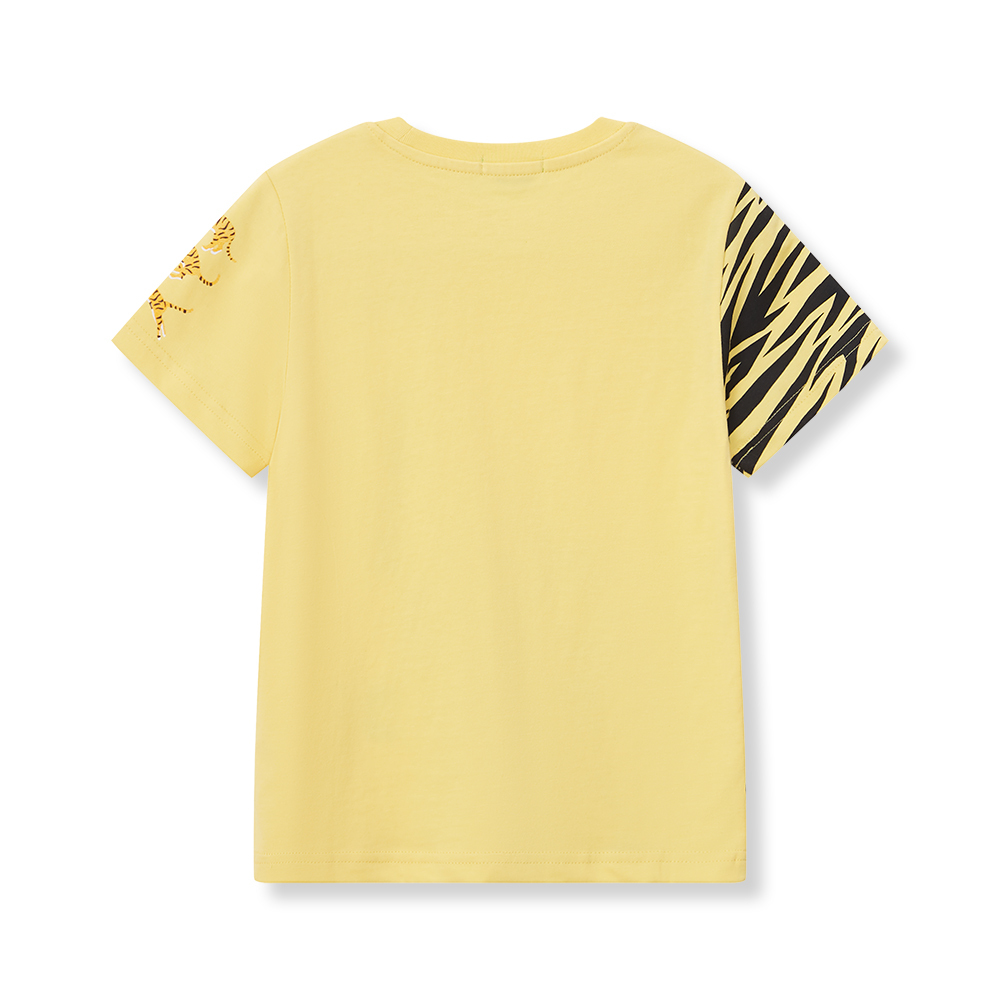 Ztay Cool 圓領短袖圖案 T 恤