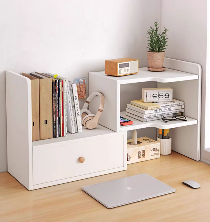 賽杉可伸縮桌面置物書架 (5kg)