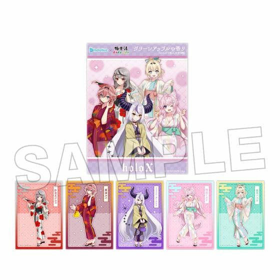 「官方代購」 Hololive x 極樂湯 第4彈  秘密結社holoX周邊 #5  入浴劑