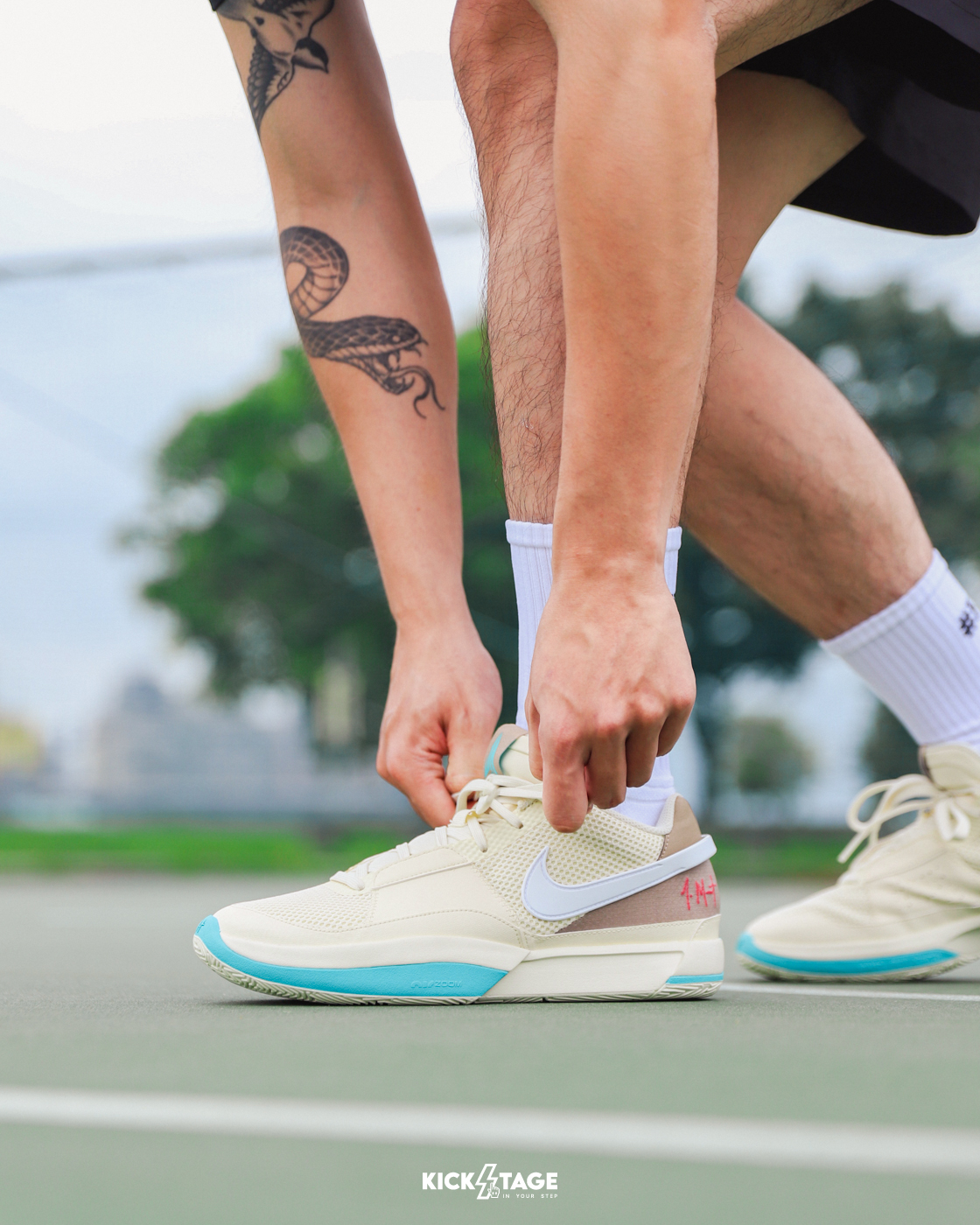 [售出無退換] 男鞋 NIKE JA 1 EP 'Seasonal' 燕麥 摩卡 椰奶 莫蘭特 實戰鞋 籃球鞋【DR8786-102】JA1 Ja Morant