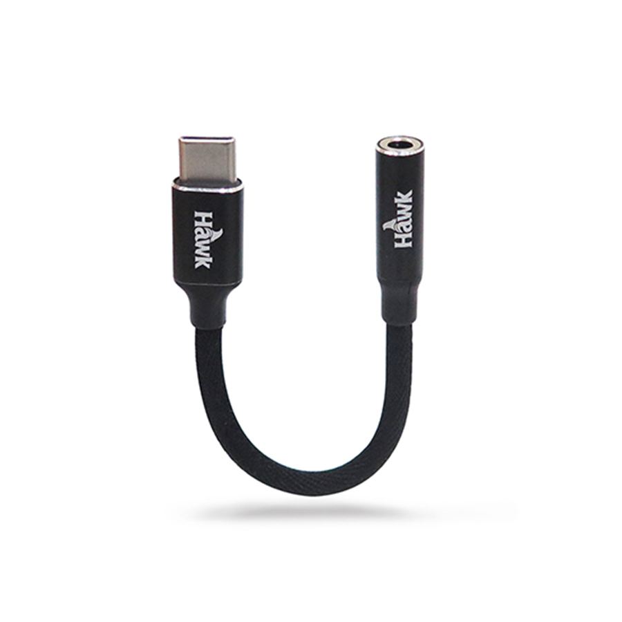 Hawk高音質Type-C to 3.5mm(母)音源轉接線