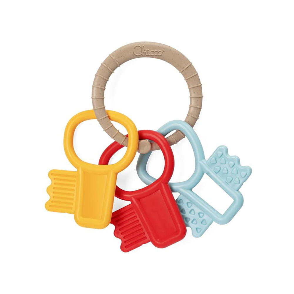 ECO+ 繽紛鑰匙圈安撫玩具