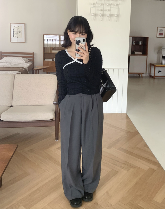 春季預訂｜Wide 基本款休閒褲 (SHORT/ LONG VER.)