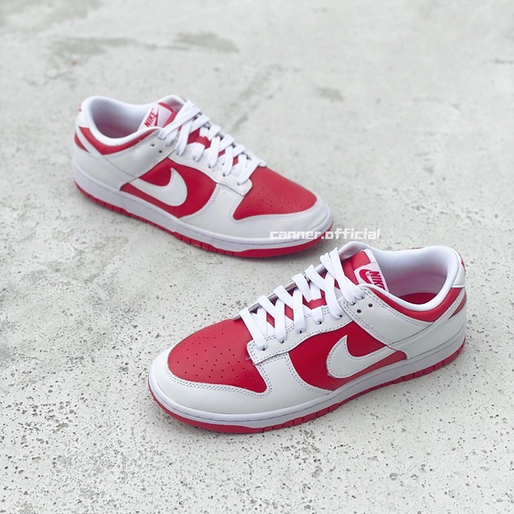 Nike Dunk Low '' University Red '' 紅白 男款 DD1391-600
