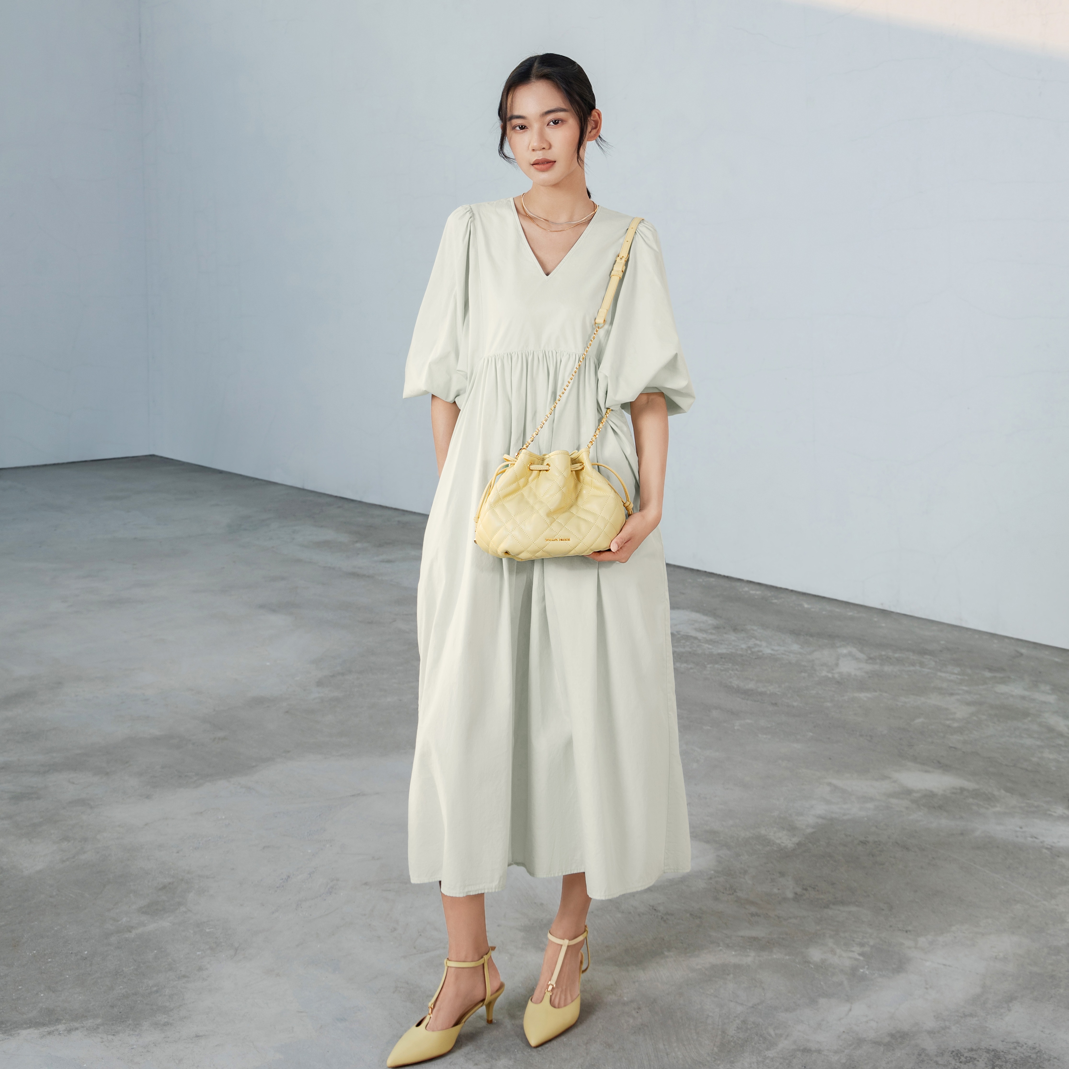 Citta 24 Quilted Crossbody Bag