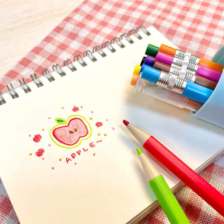 【PENROTE筆樂】12色自動可換芯色鉛筆