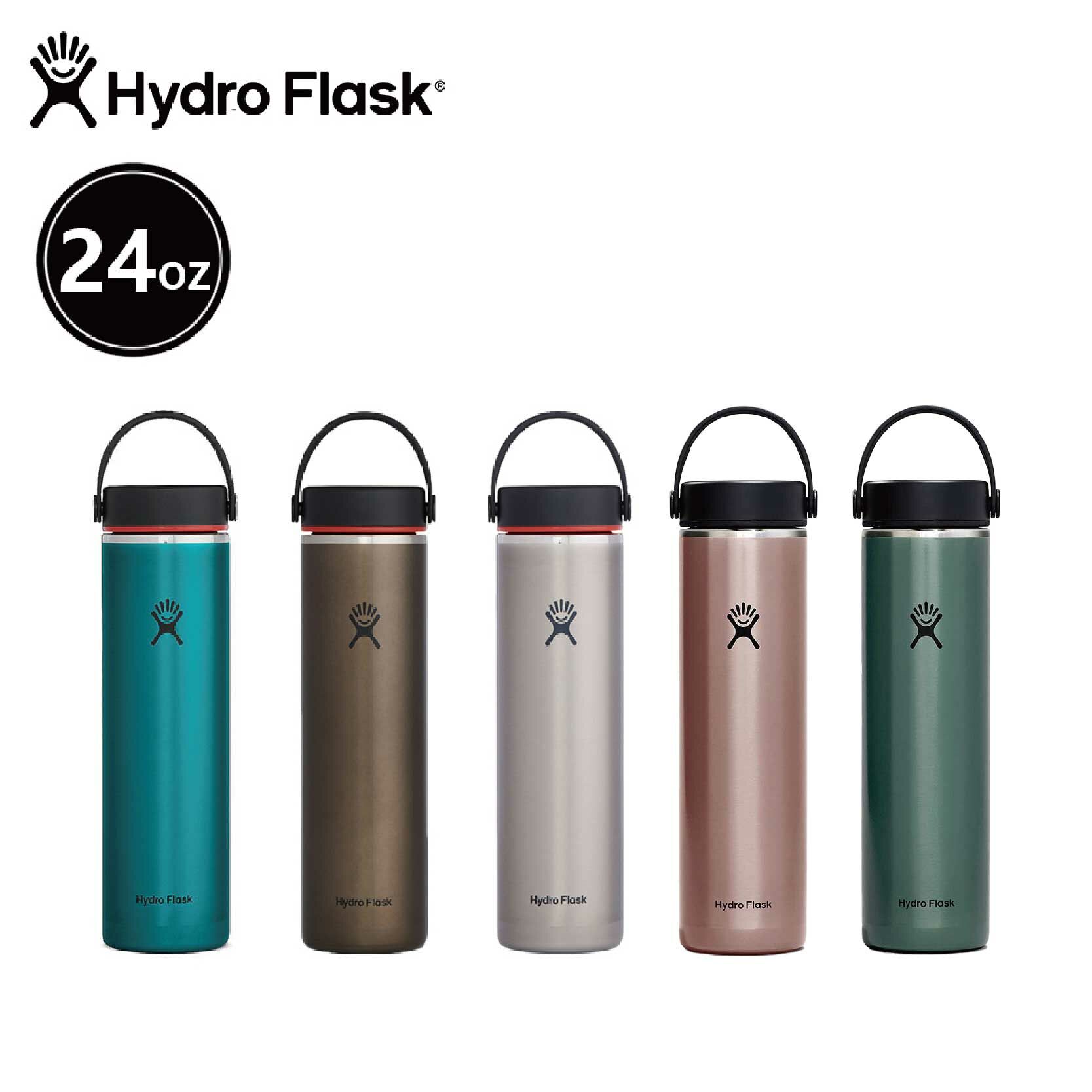 Hydro Flask 美國 24OZ/710ml 寬口輕量不銹鋼保溫瓶 (6色)  52HF24LW