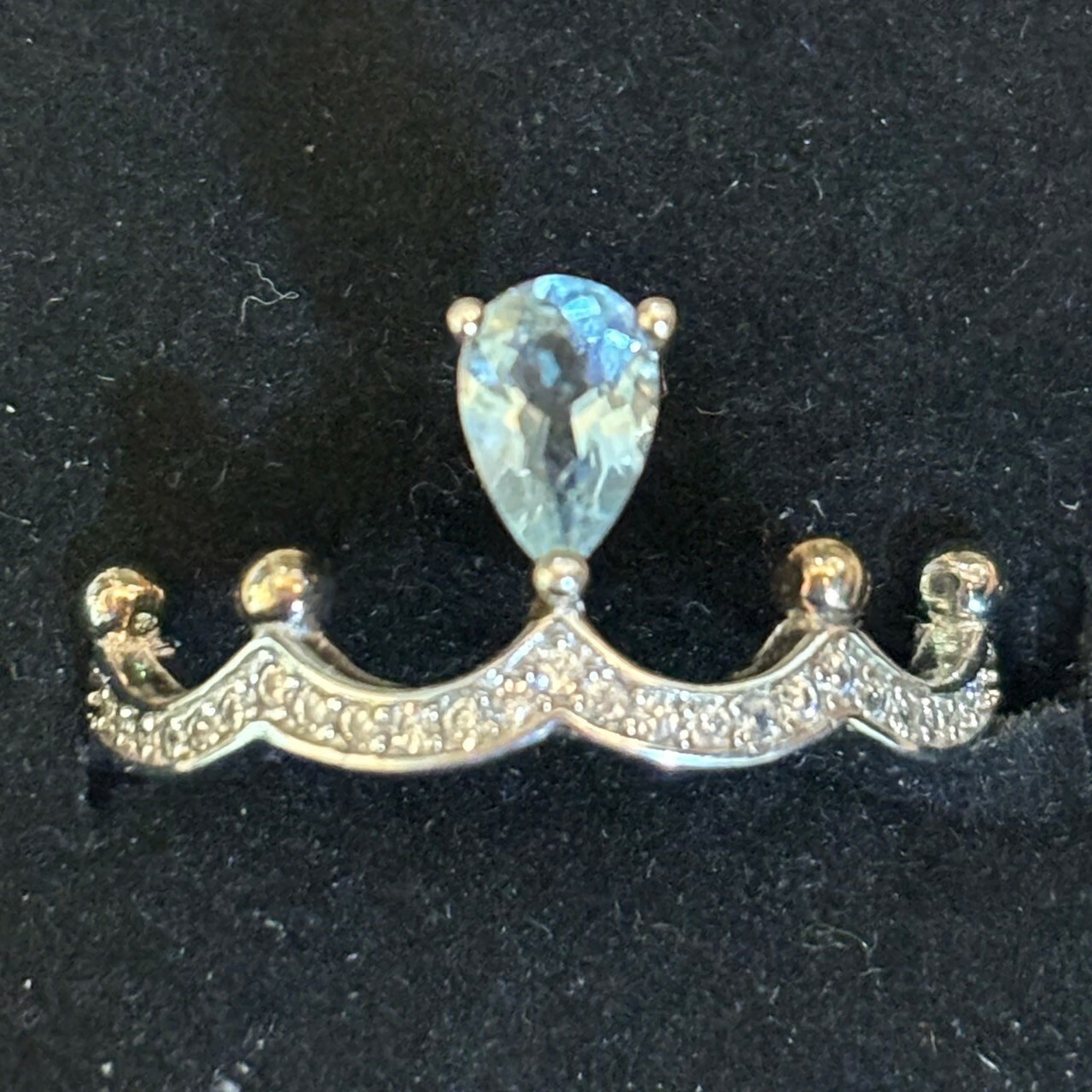 T435藍托帕石戒指