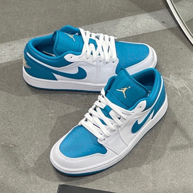 Air Jordan 1 Low Aquatone 反轉白藍 553558-174