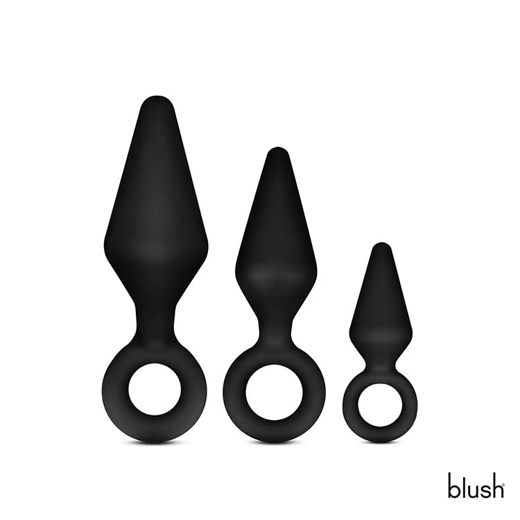 Blush Anal Adventures 矽膠子彈頭肛塞套裝 silicone butt plug