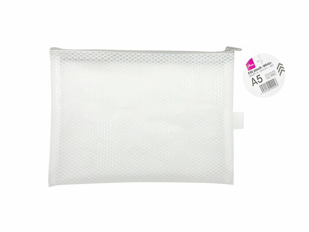 A5 EVA收納袋/白 24.5x18x0.4cm