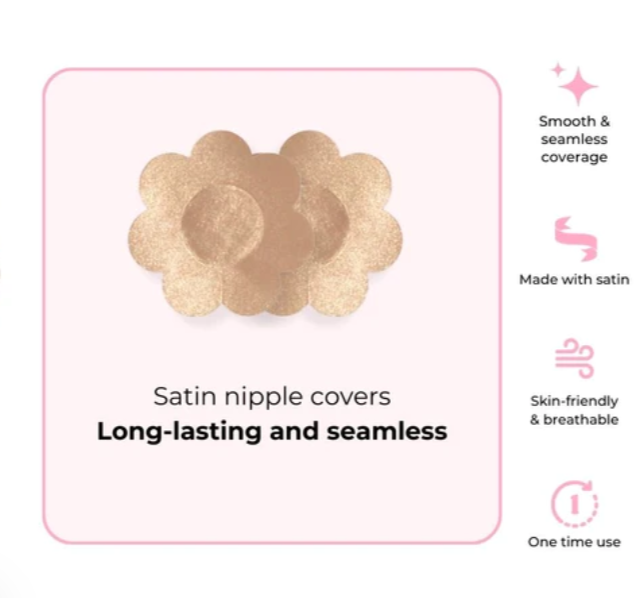 BOOMBA Satin Nipple Covers 絲質乳貼