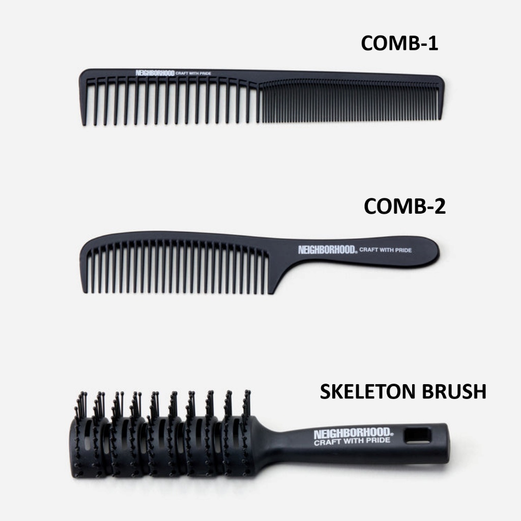 2024SS NEIGHBORHOOD COMB SKELETON BRUSH 梳子 3款 現貨