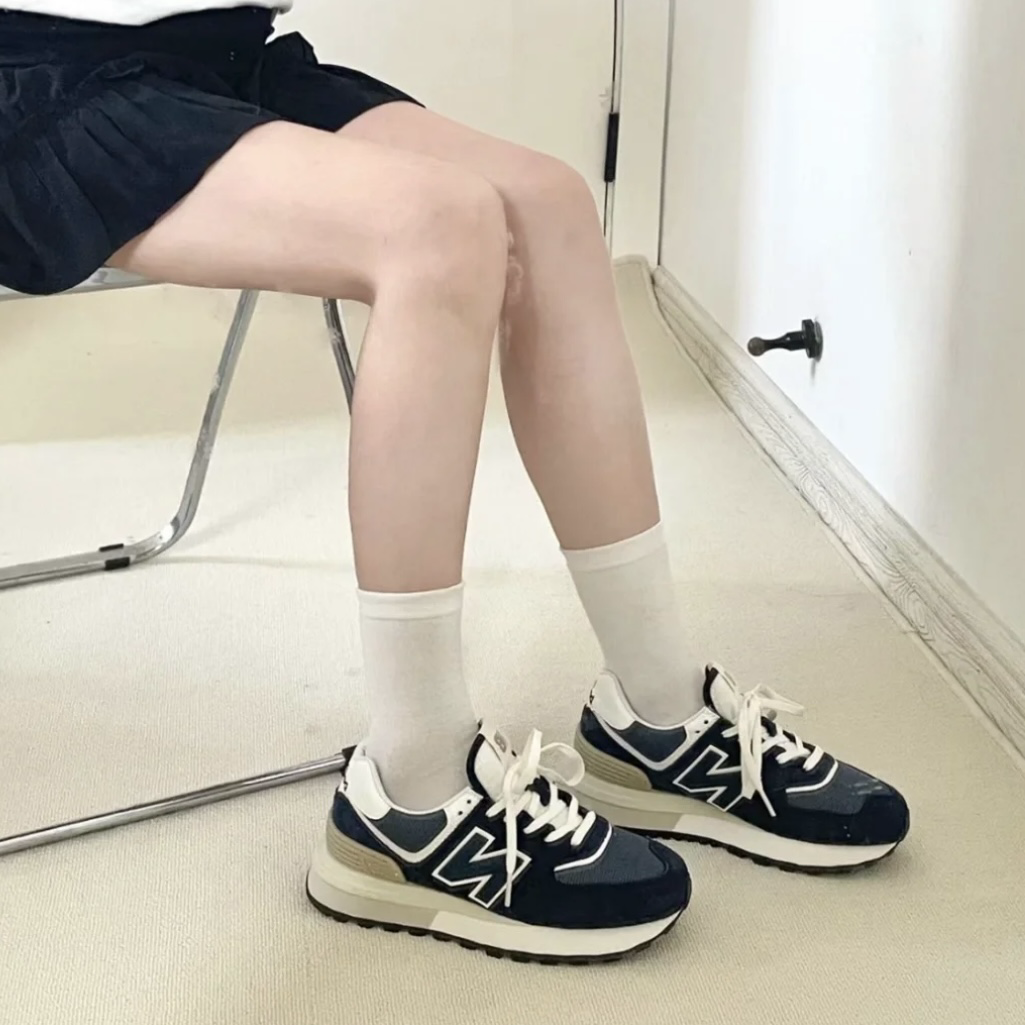 New Balance 574 Legacy 藏青藍 海軍藍 焦糖 牛奶糖 復古休閒鞋