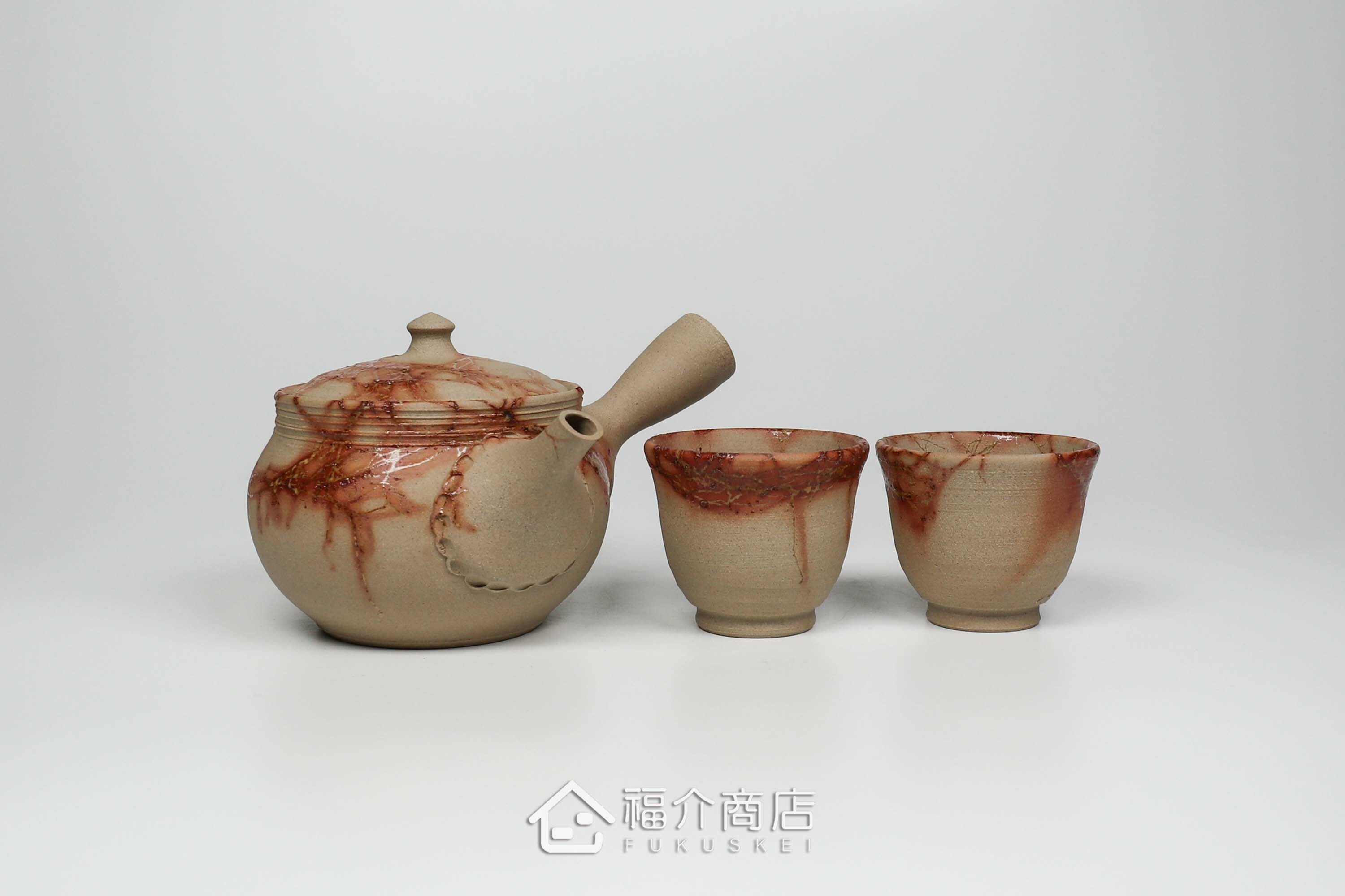 福介商店｜【仁】燒鍔藻掛茶組