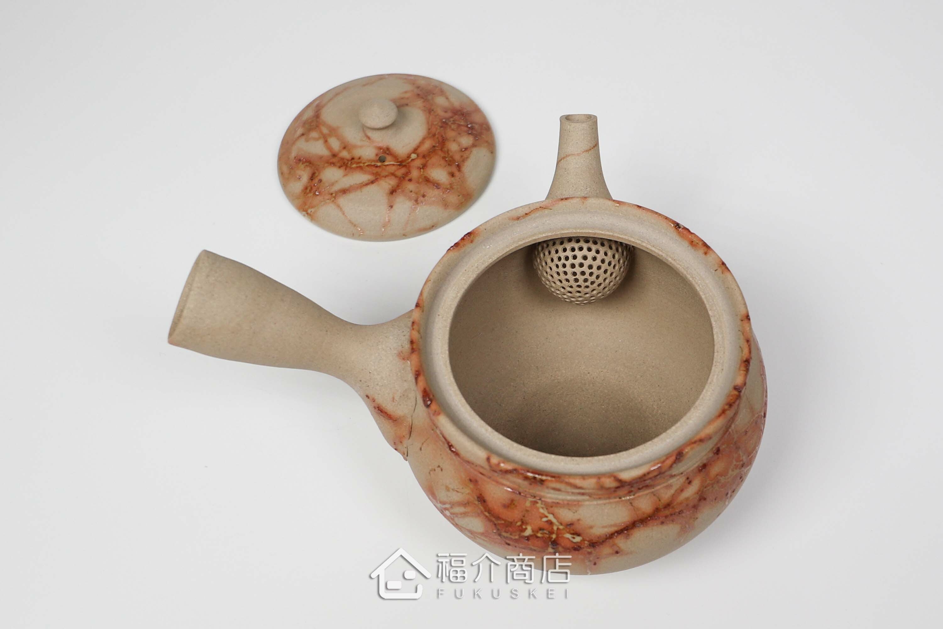 泡茶用的日本陶瓷茶壺