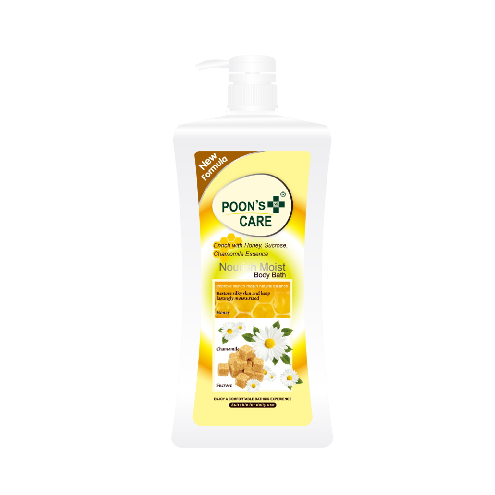 POON'S CARE 洋甘菊+蜂蜜蔗糖沐浴乳 1060 ML