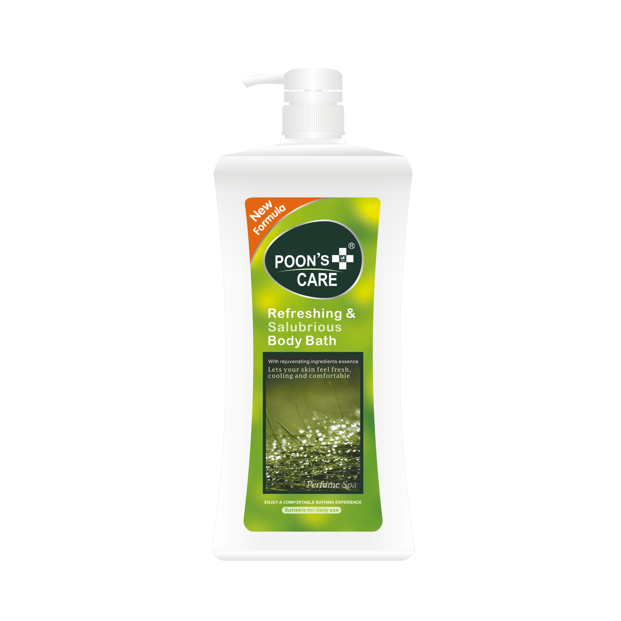 POON'S CARE 香草清爽香體沐浴乳 1060 ML