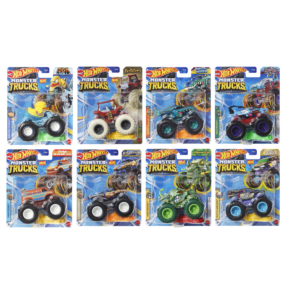 風火輪大腳車1:64系列 原箱8入(AE箱號)