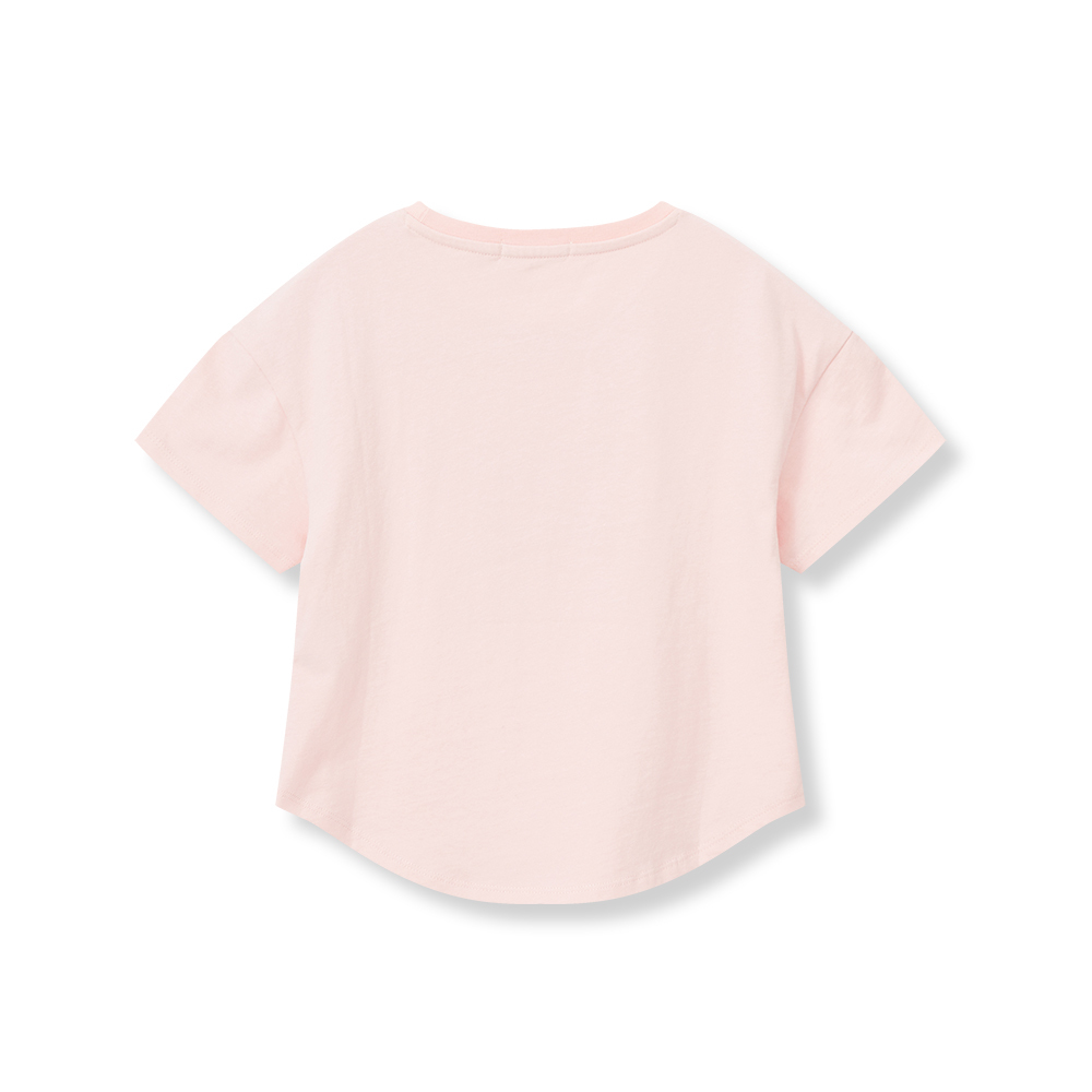 Short-sleeve Printed Top