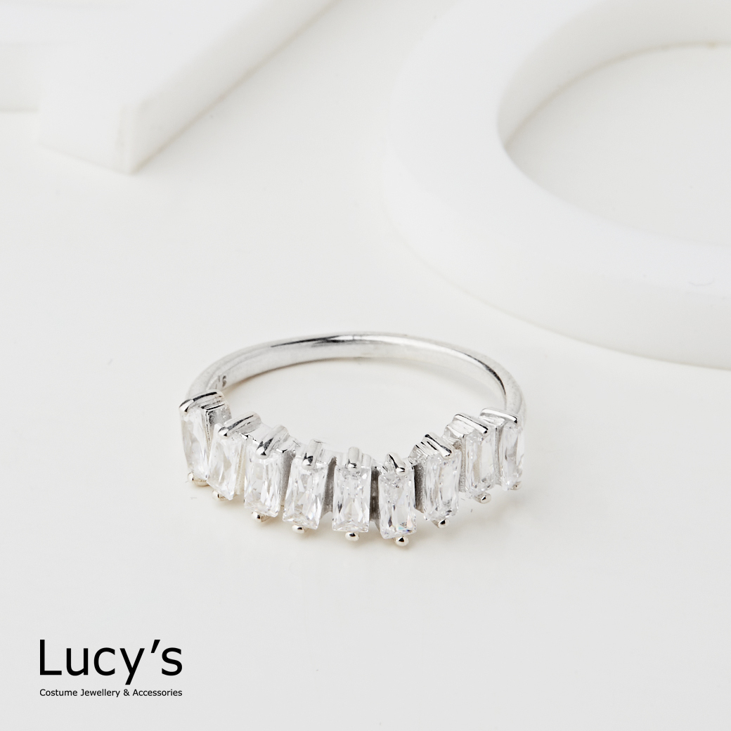 925純銀 冰清玉潔 戒指 (114367)