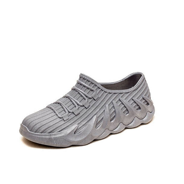 Lover's Shallow Waterproof Shoes Rain Boots (915 Gray Single Shoes) (Shoe code: 36/37/38/39/40/41/42/43/44/45)